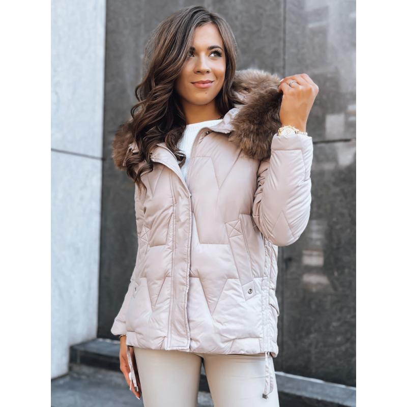 Dámska zimná bunda IVORY SNOW béžová