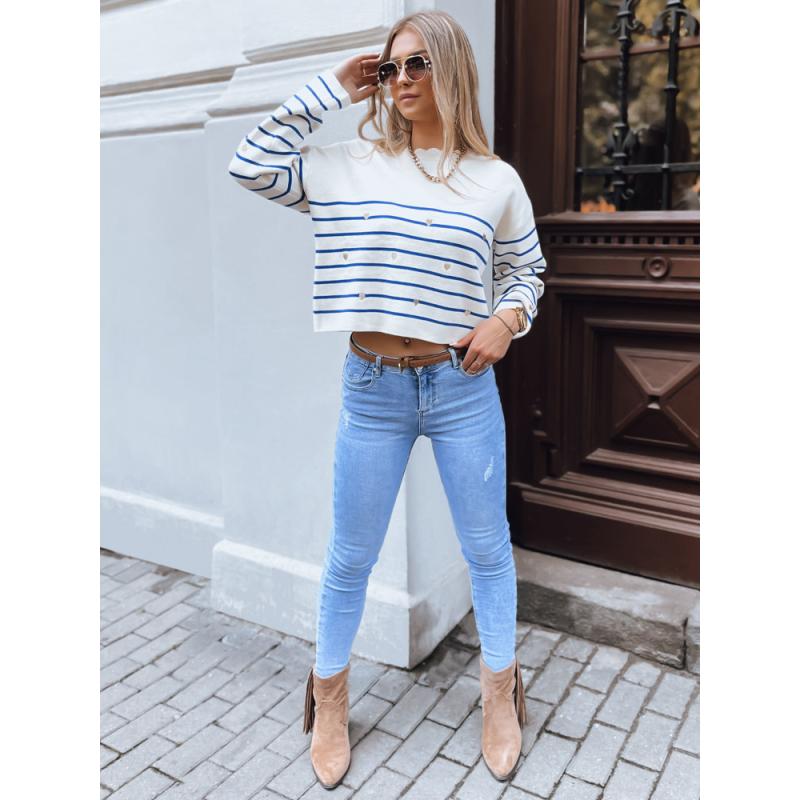 Női pulóver VELORIA kék