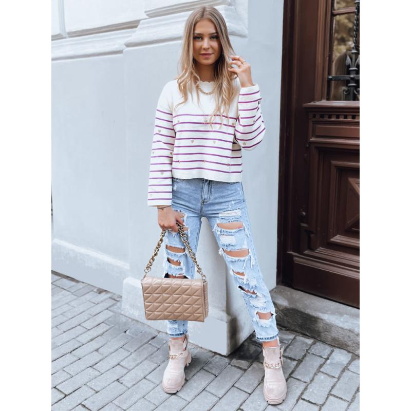 Női pulóver VELORIA lila