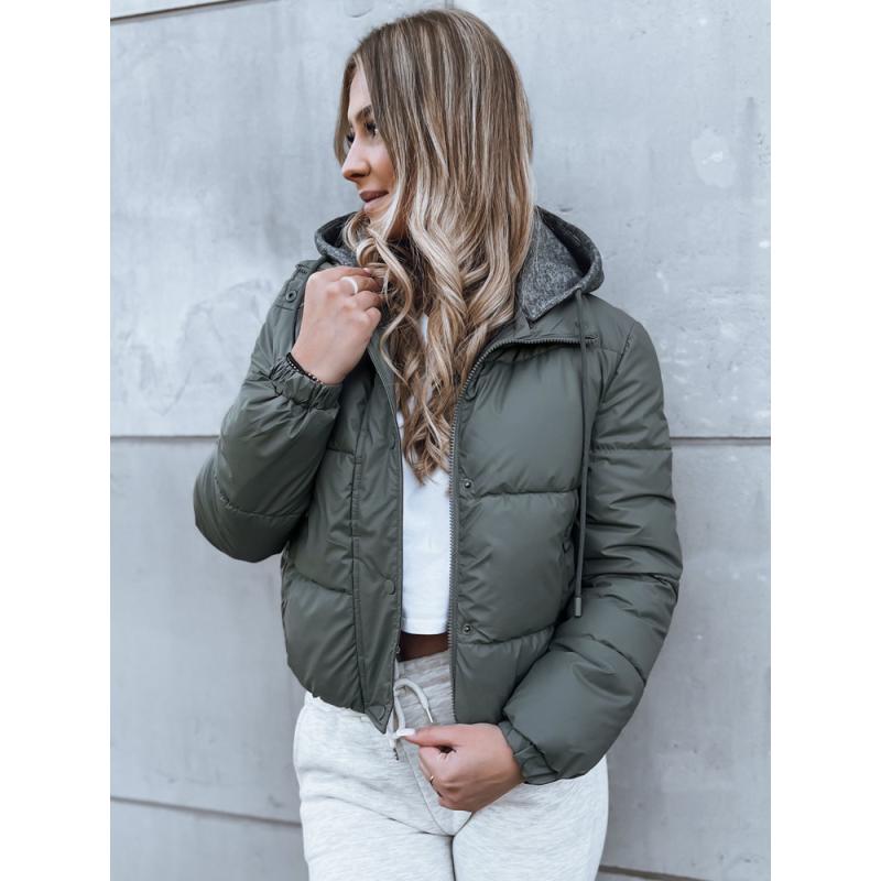 Dámska prešívaná bunda KHALEESI tmavosivá