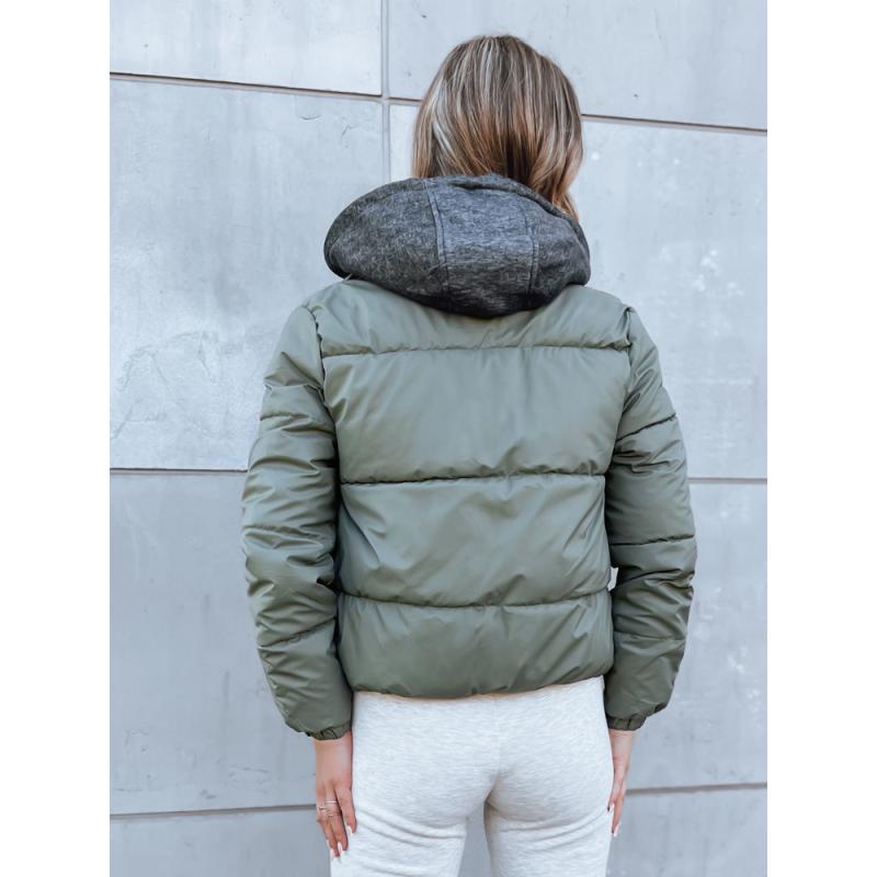 Dámská prošívaná bunda KHALEESI zelená