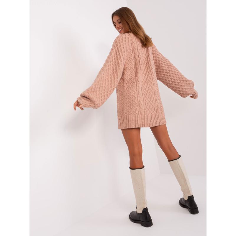 Női mini hosszúságú ruha ABI rózsaszín