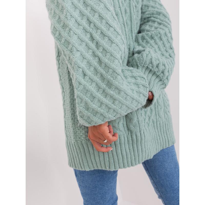 Női ruha széles ujjakkal PHATA menta