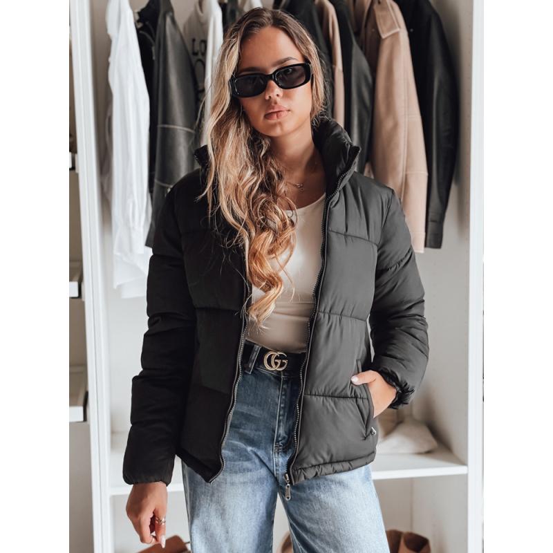 Dámská prošívaná bunda LAROSE černá