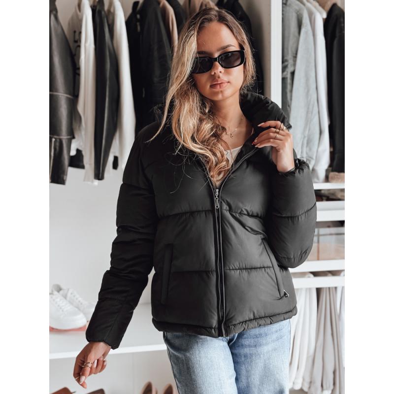 Dámská prošívaná bunda LAROSE černá