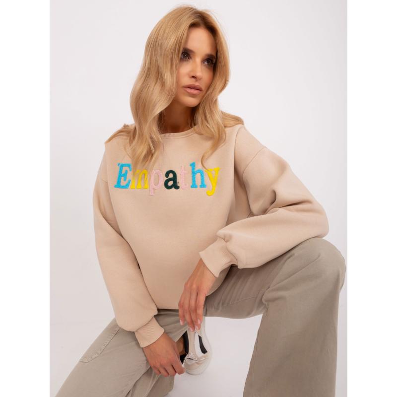 Dámská mikina bez kapuce MENA béžová 