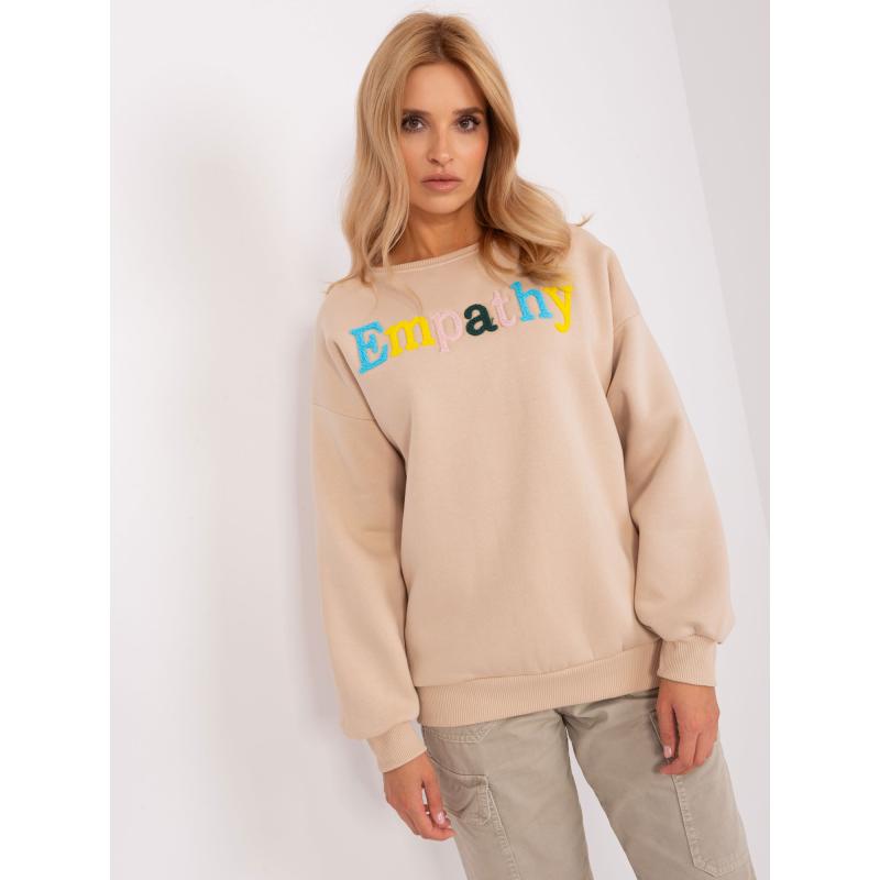 Dámská mikina bez kapuce MENA béžová 