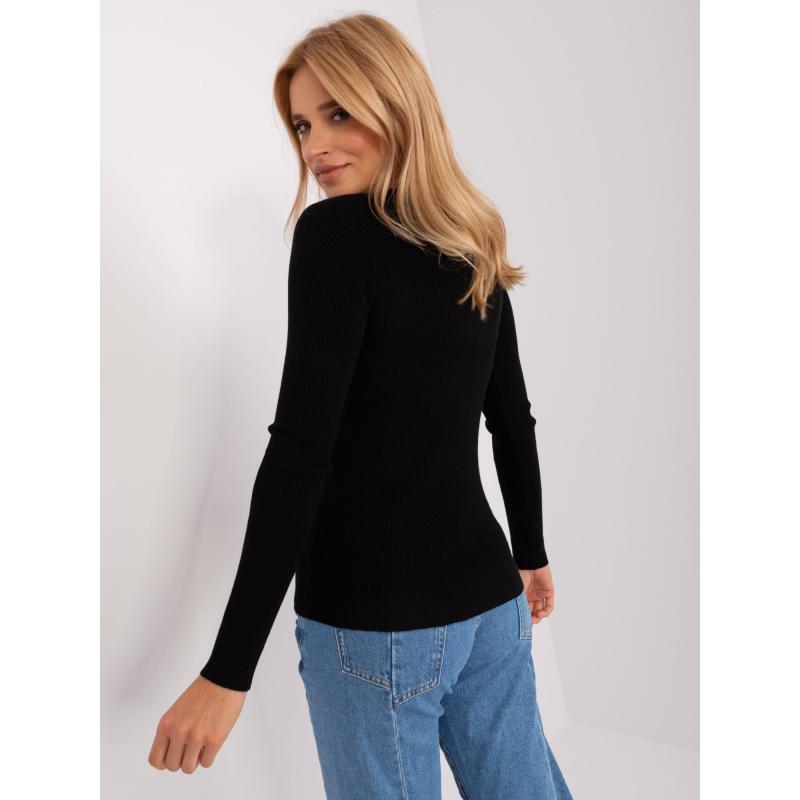 Dámsky viskózový sveter RILA čierny