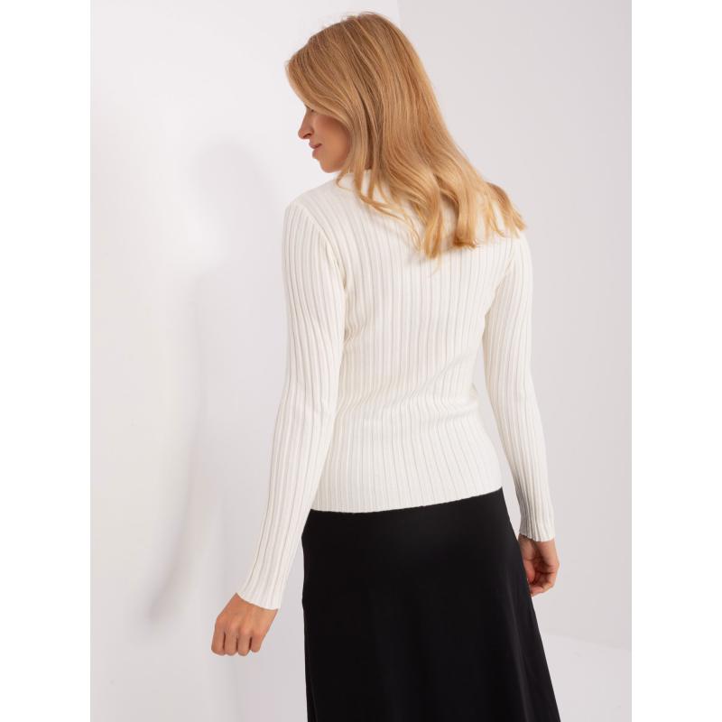 Dámský svetr s kulatým výstřihem TITUS ecru 