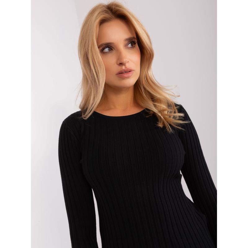 Női pulóver BROCKA fekete