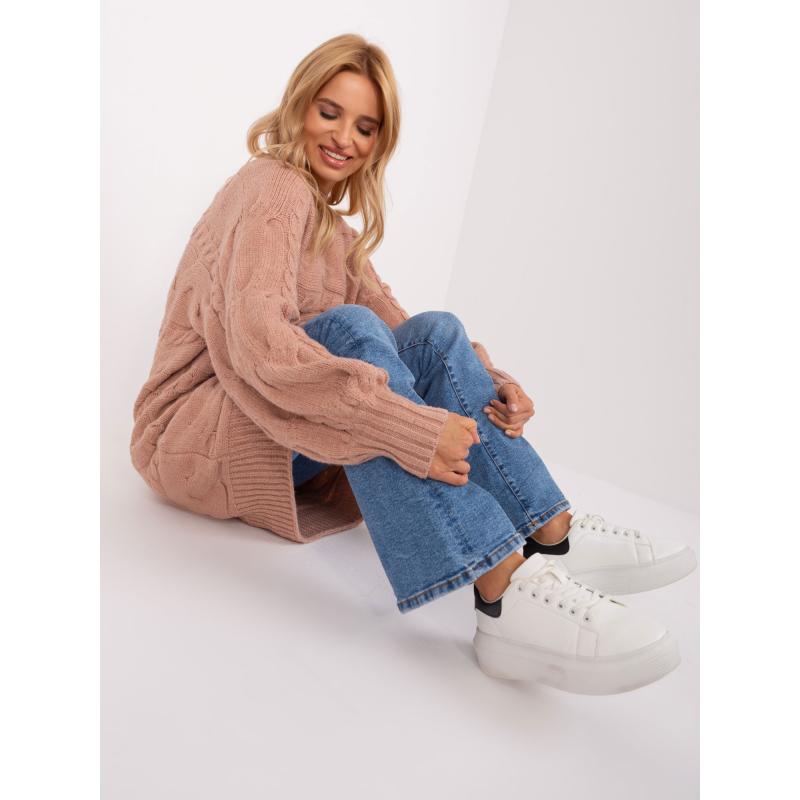 Dámské šaty s kostkami PLETA růžové