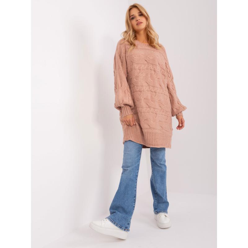 Dámské šaty s kostkami PLETA růžové