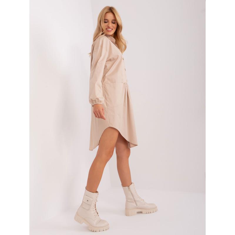 Dámské šaty ZULUNA béžové 