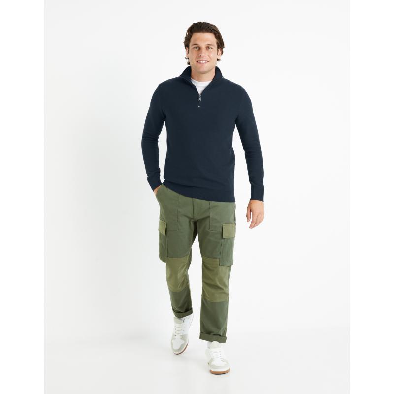 Svetr Celim s límcem na zip