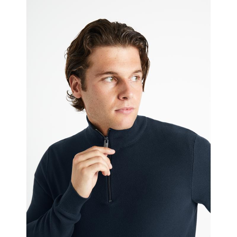 Svetr Celim s límcem na zip