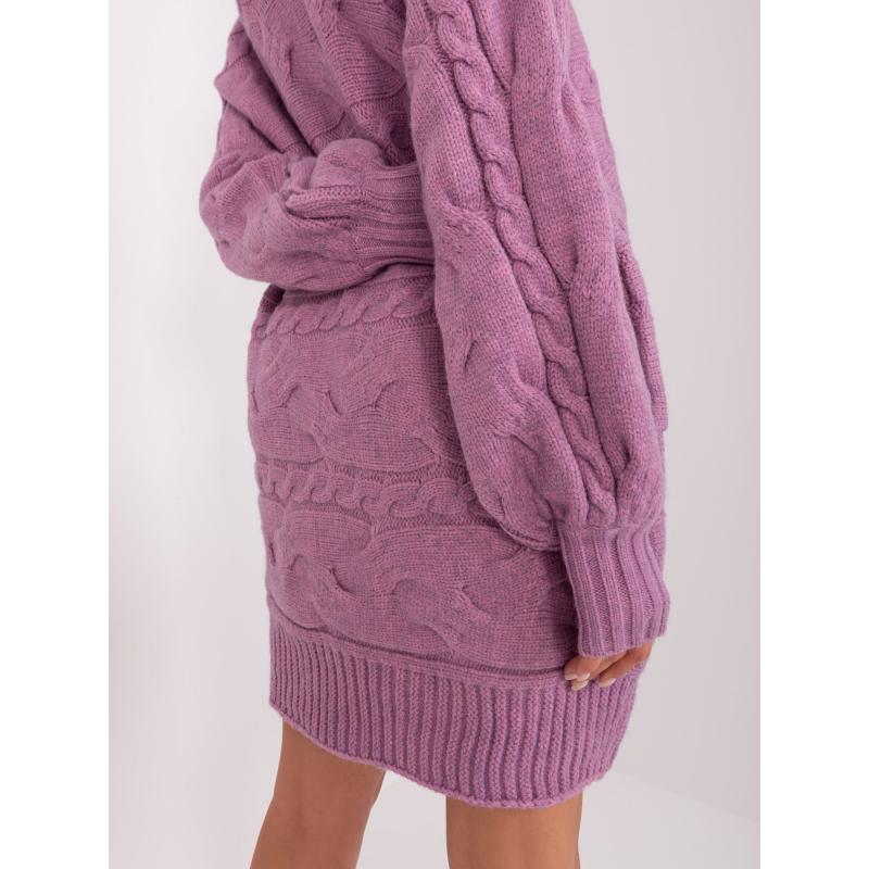 Női WHABA sálas ruha lila