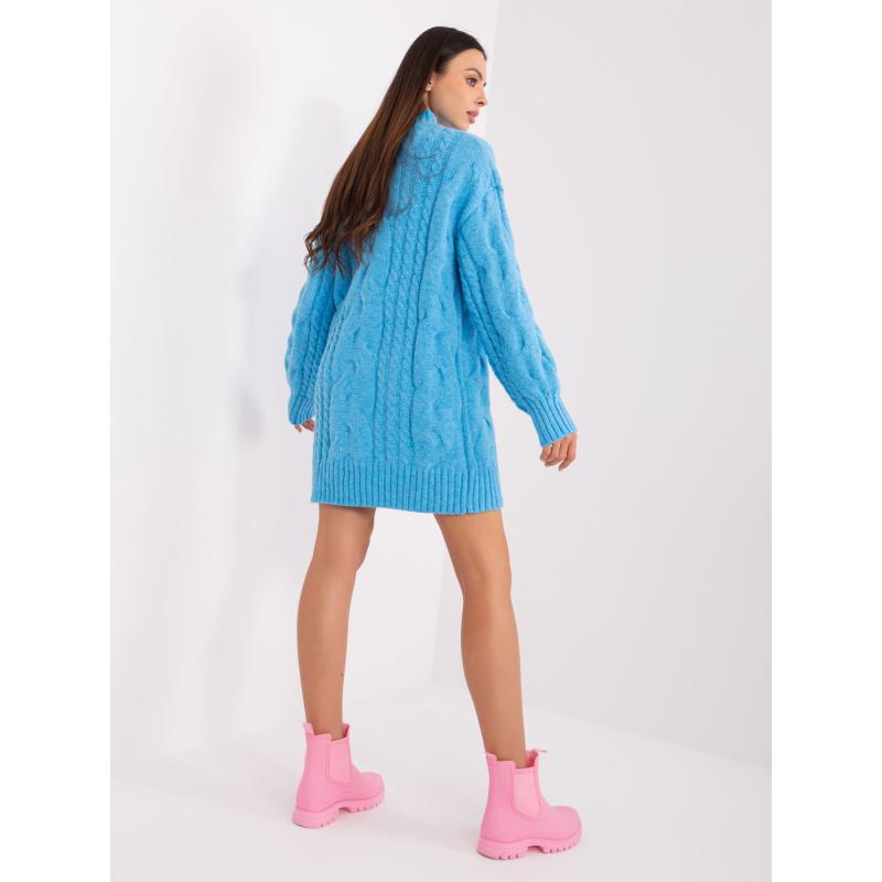 Dámské šaty s plédy UILDO modré