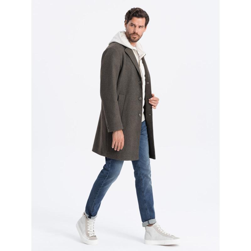 Férfi kabát Graphite V6 OM-COWC-0104 khaki khaki