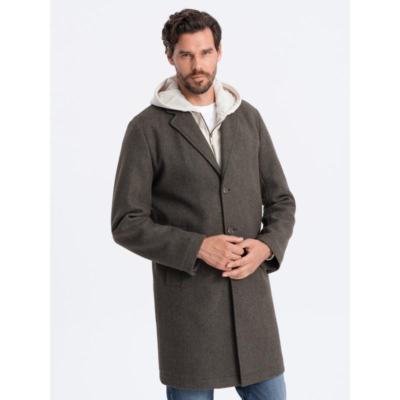 Férfi kabát Graphite V6 OM-COWC-0104 khaki khaki