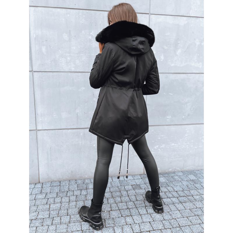 Dámska zimná bunda parka GODDESS čierna