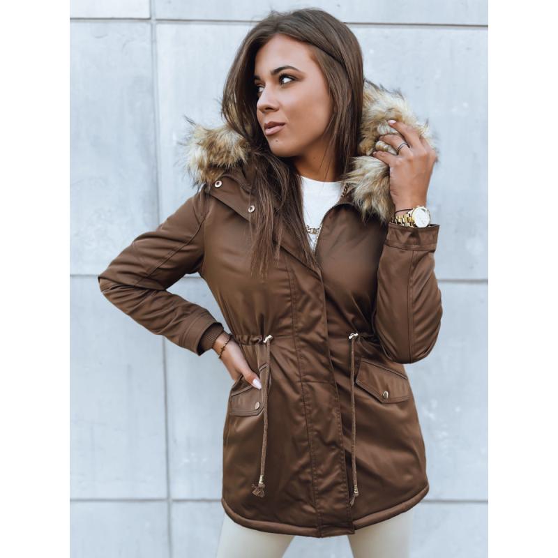 Dámská zimní bunda parka VIXEN coffee