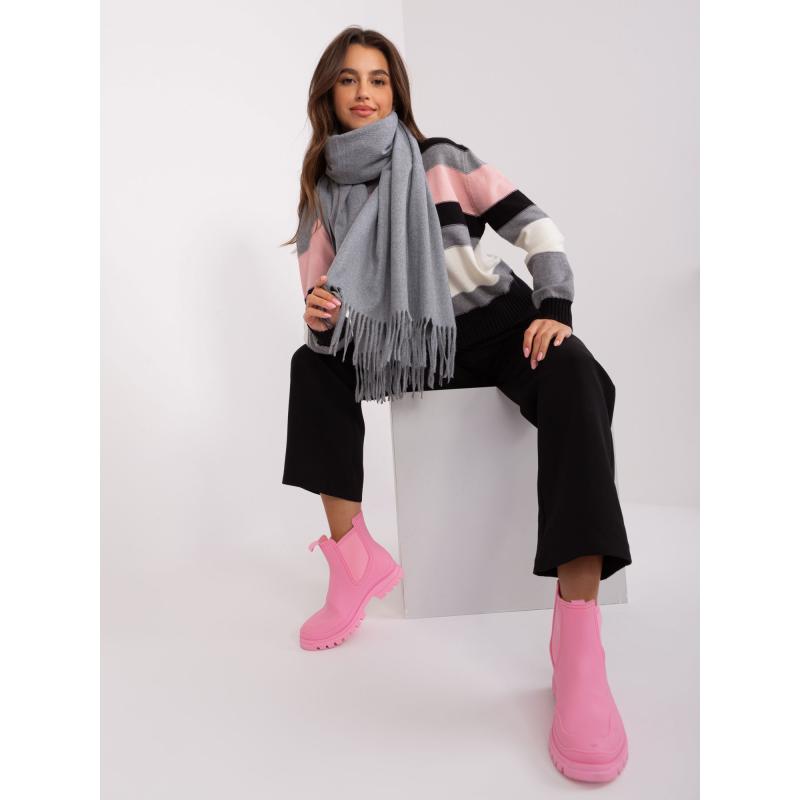 Dámská šála MEAC tmavě šedá 