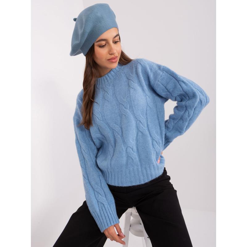 Dámský baret SPINA modrý