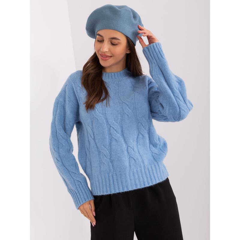 Dámský baret SPINA modrý