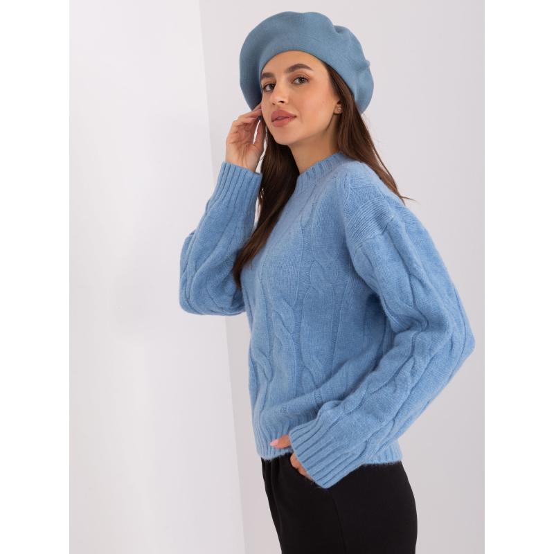 Dámský baret SPINA modrý