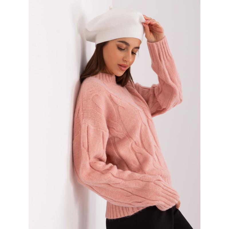 Női téli sapka HUA ekrü