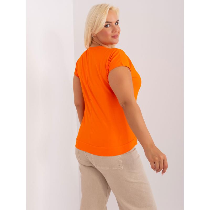 Női plus size blúz ILDA narancssárga