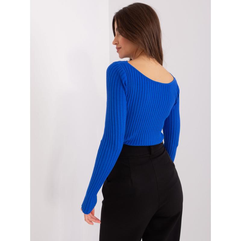 Női hosszú ujjú pulóver HAWA Cobalt