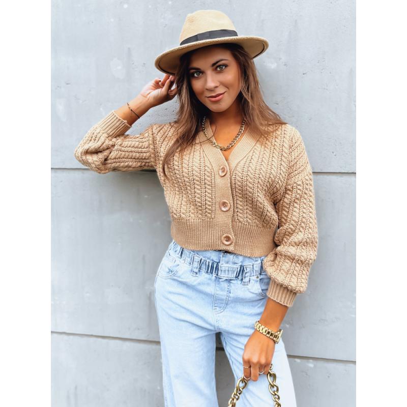 Dámský svetr MINERWA velbloudí barva