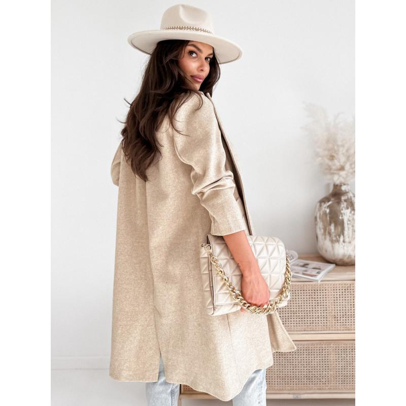 Dámsky jesenný kabát HARVEST svetlo béžový