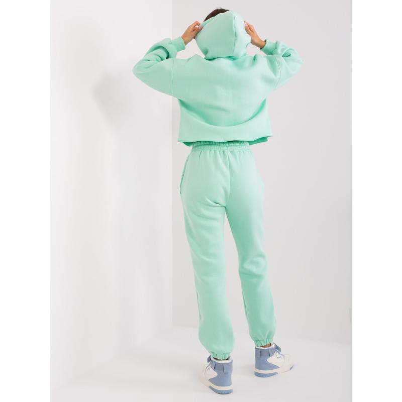 Női nyomtatott szett LARAINA mentakék