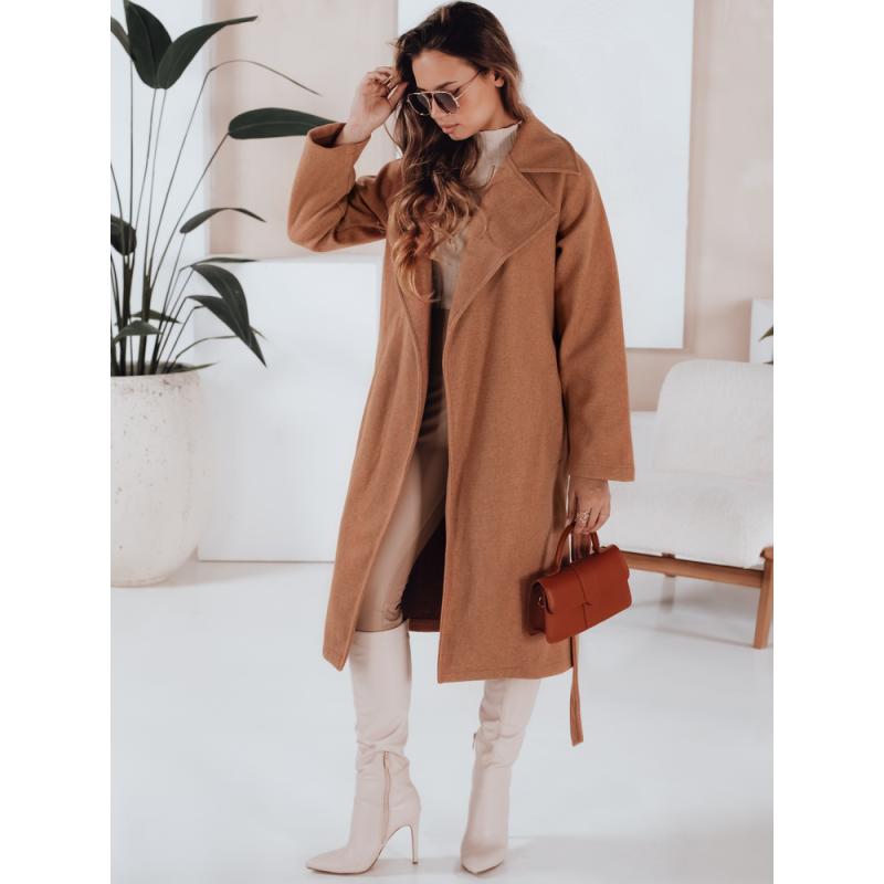 Női őszi kabát NANCY camel