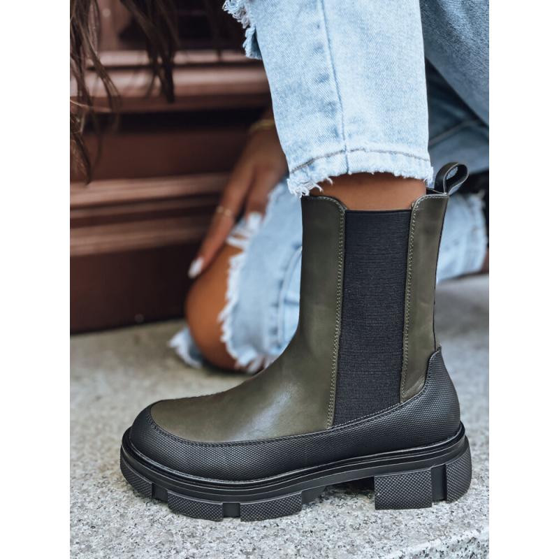 Dámské kozačky FROSTFALL zelené