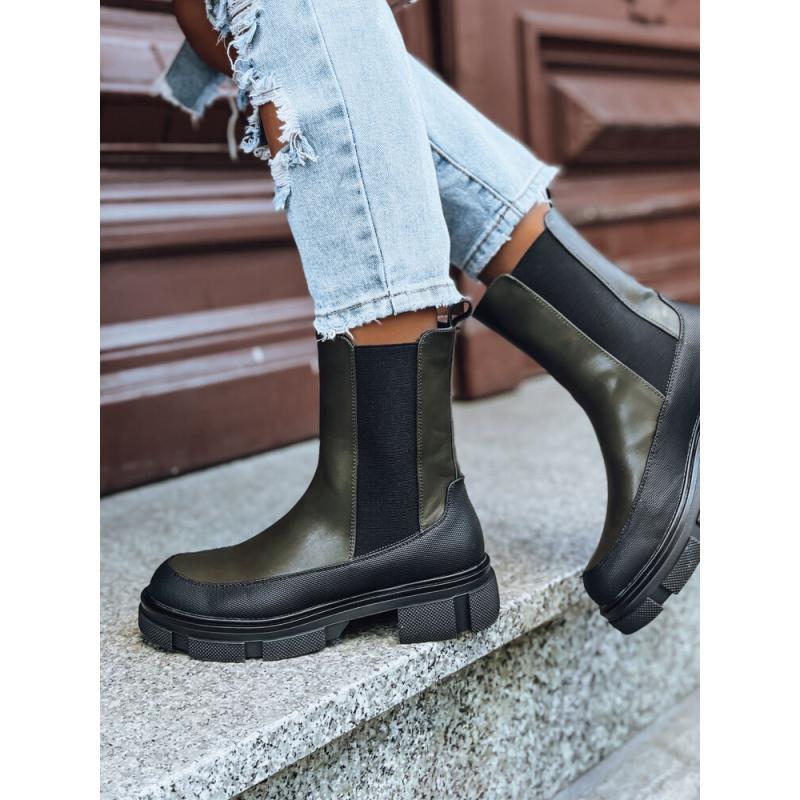 Dámské kozačky FROSTFALL zelené