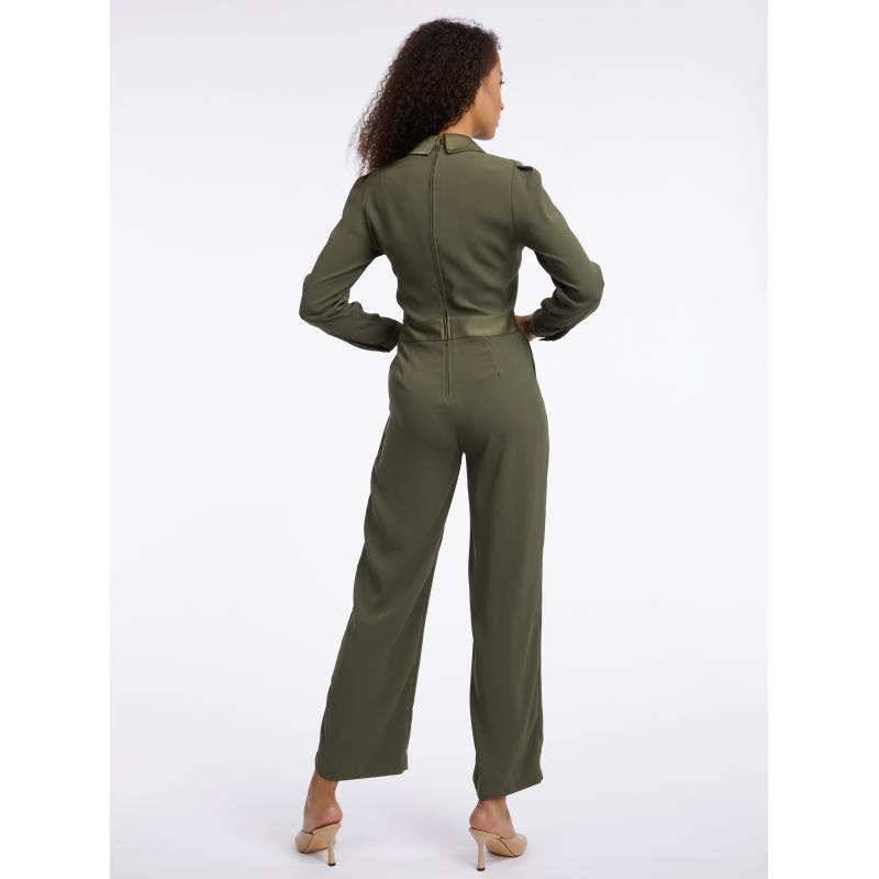 Khaki női kezeslábas