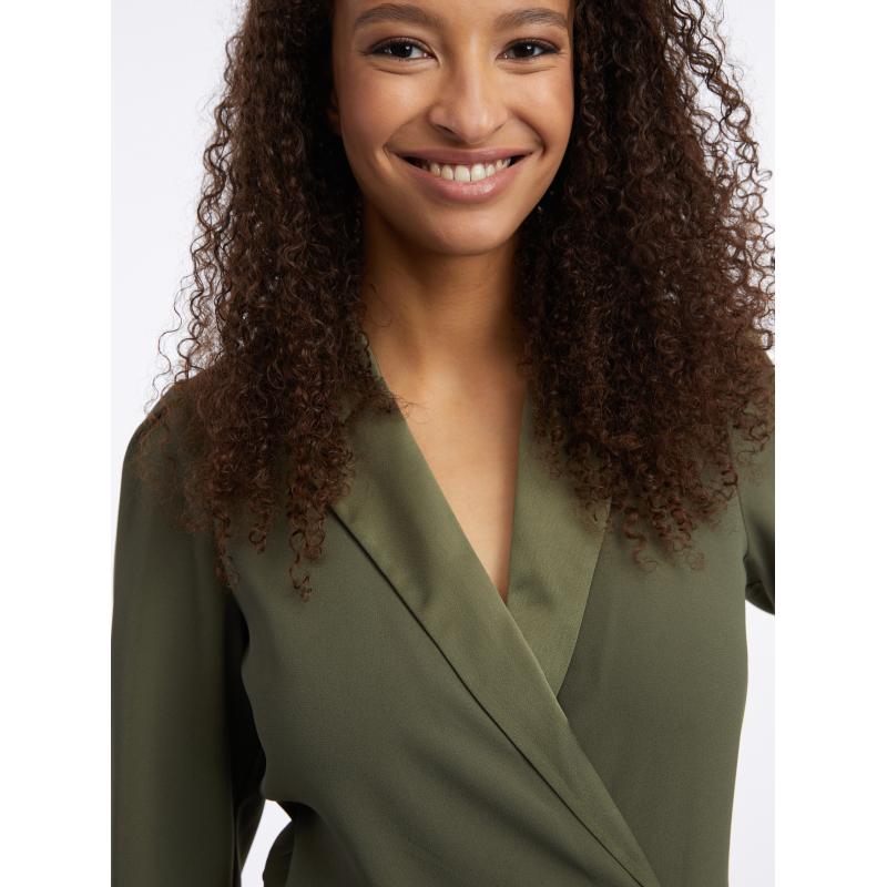 Khaki női kezeslábas