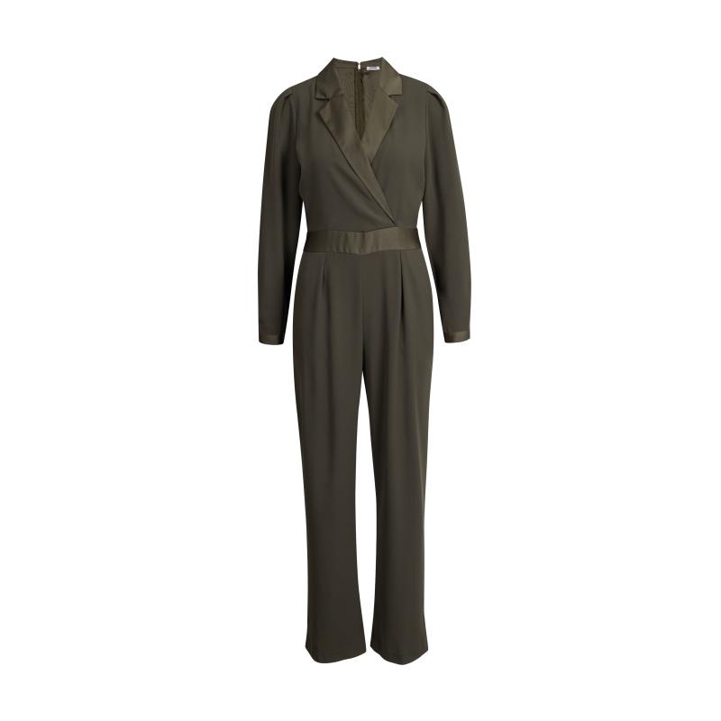 Khaki női kezeslábas