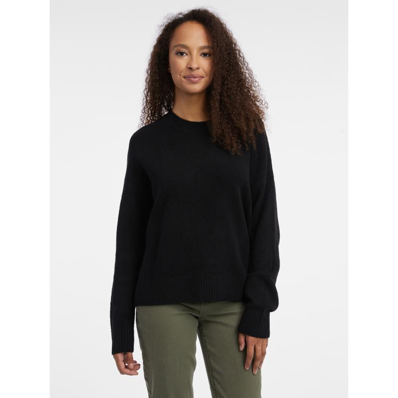 Čierny dámsky sveter