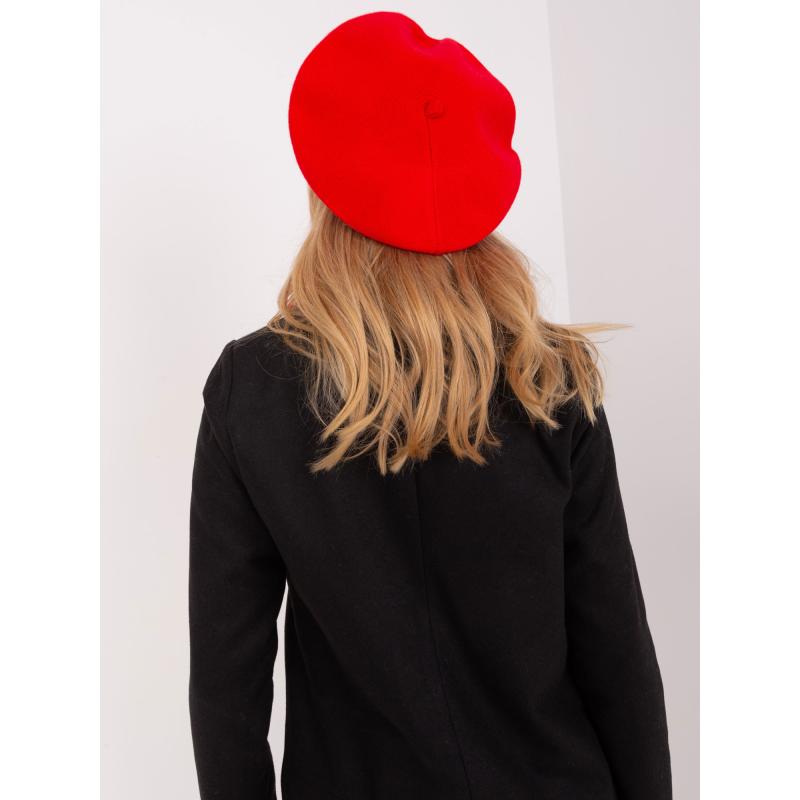 Dámský baret PLETA červený 