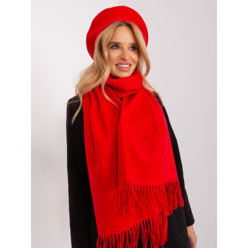 Dámský baret PLETA červený 