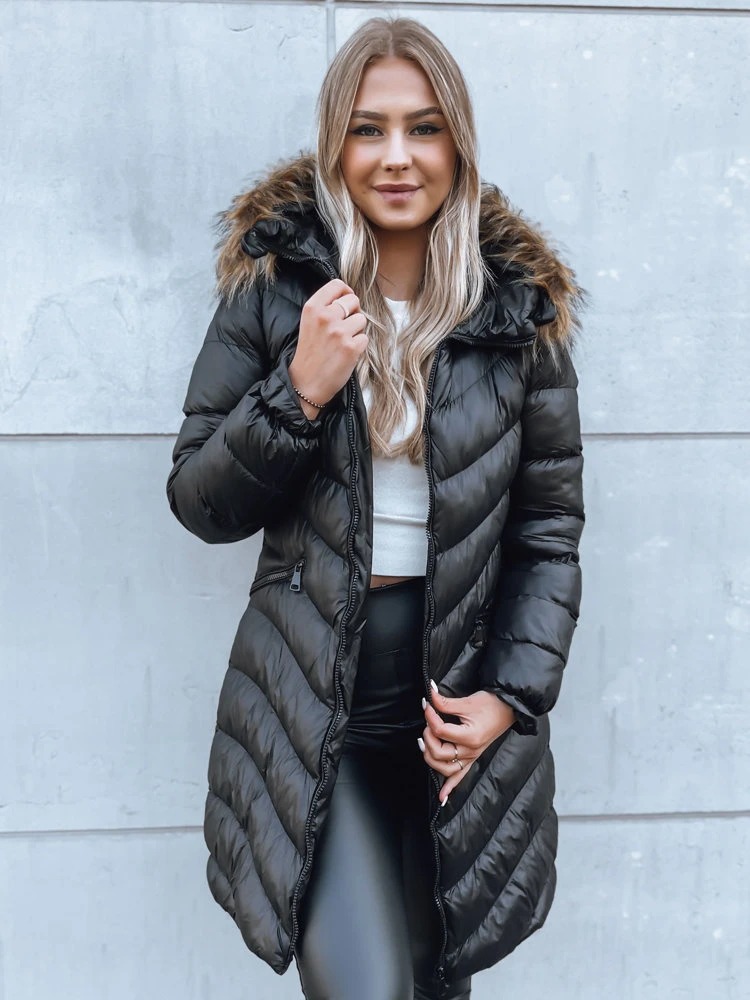 Dámska zimná bunda GLAMOUR FUSION čierna