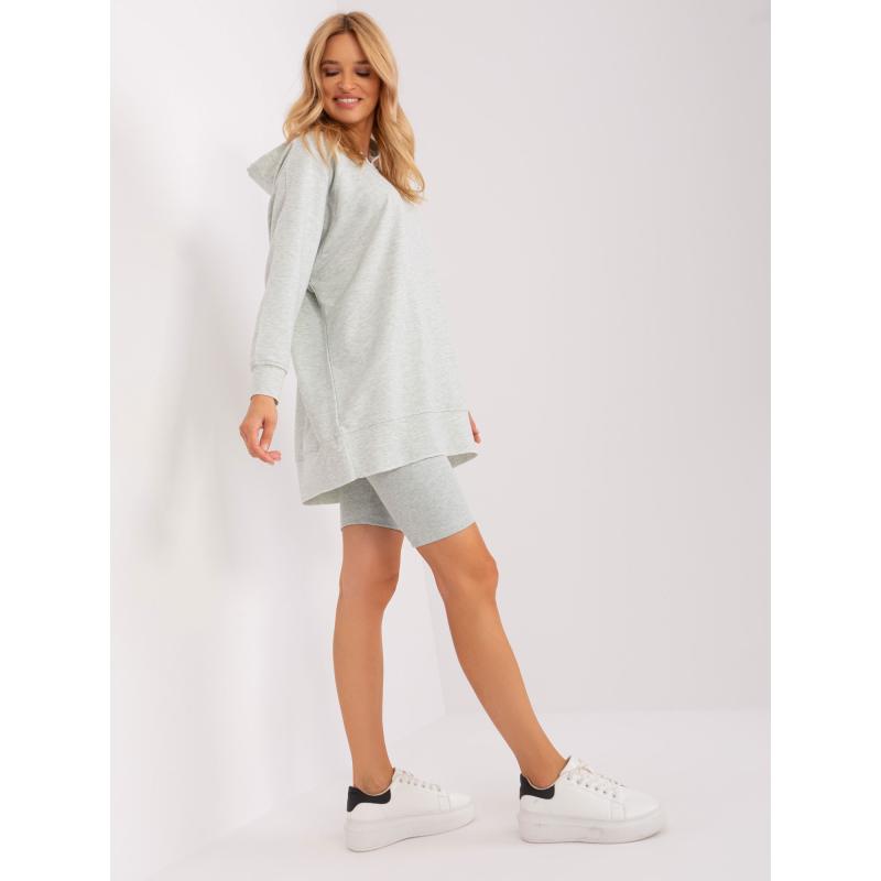 Dámský komplet s límečky PEDRO světle šedý 