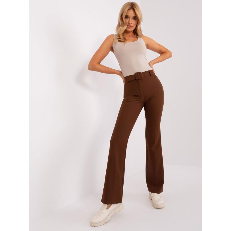 Női szett mellénnyel YER sötétbarna