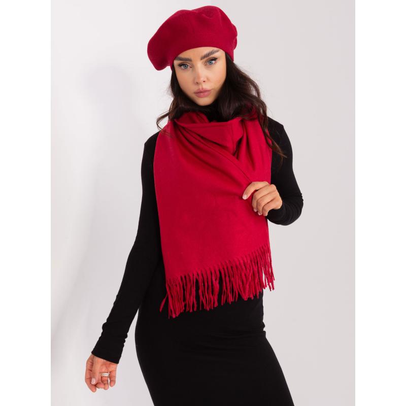 Női sál RAD bordó