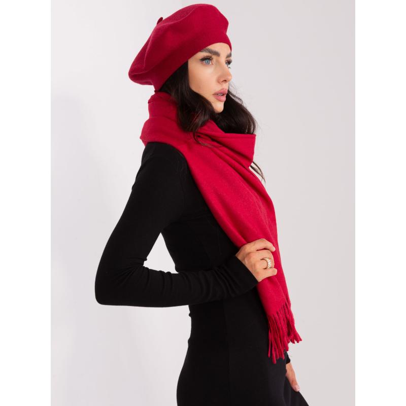 Női sál RAD bordó