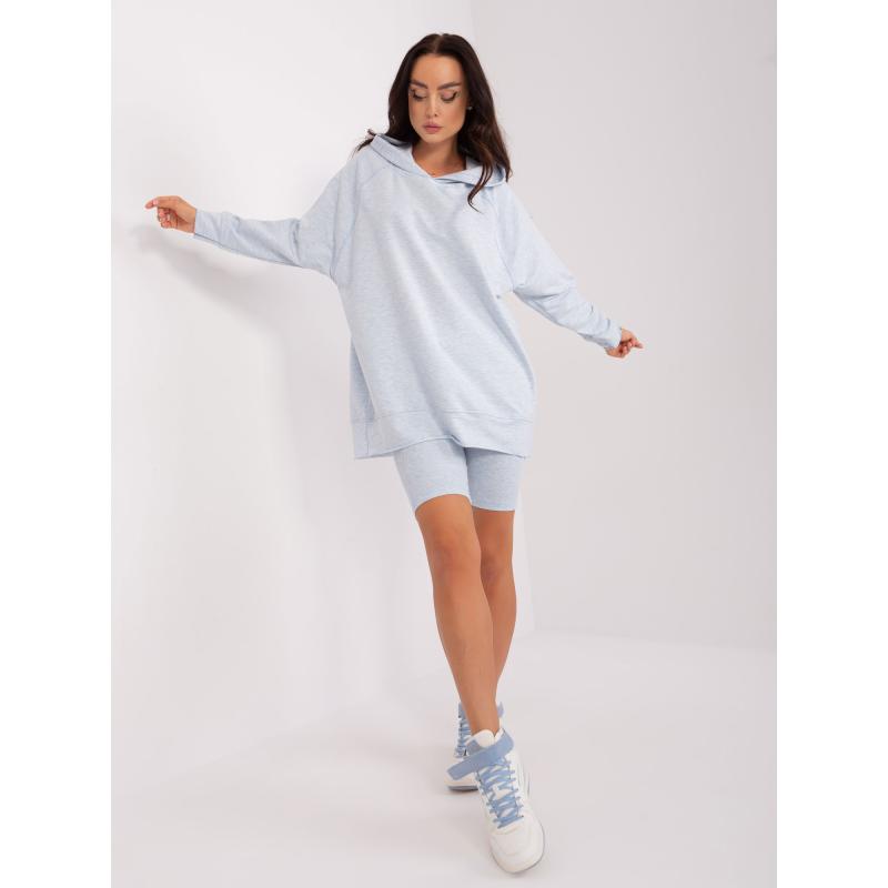 Női kapucnis szett HAT világoskék